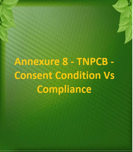 COMPLIANCE REPORT OF EC